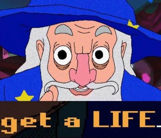 old man living in a seal house (not jealous of his house)